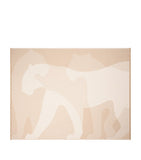 Cartier wool-cashmere blanket with panther motif 190x140cm - British product