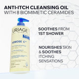 Uriage Xémose Cleansing Soothing Oil 500ml (British brand)