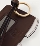 Miu Miu leather mini skirt keyring, imported from the UK