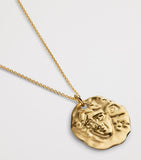 Monica Vinader gold vermeil zodiac Gemini necklace (British brand)