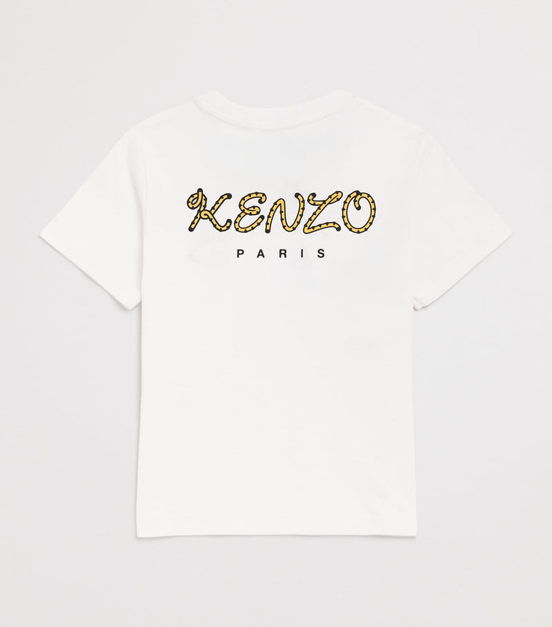 Kenzo Kids Tiger Graphic T-Shirt 9 Months-4 Years, UK version