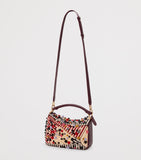 LOEWE x Albers Puzzle top-handle bag with hand-woven cotton (British brand)