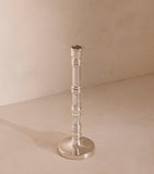 Soho Home silver-plated Stiden candlestick 27cm (British brand)