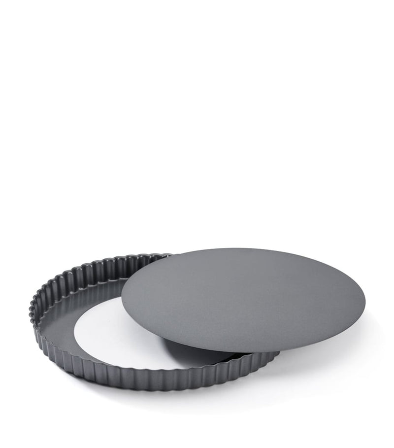 De Buyer non-stick fluted tart mould 28cm, imported from the UK