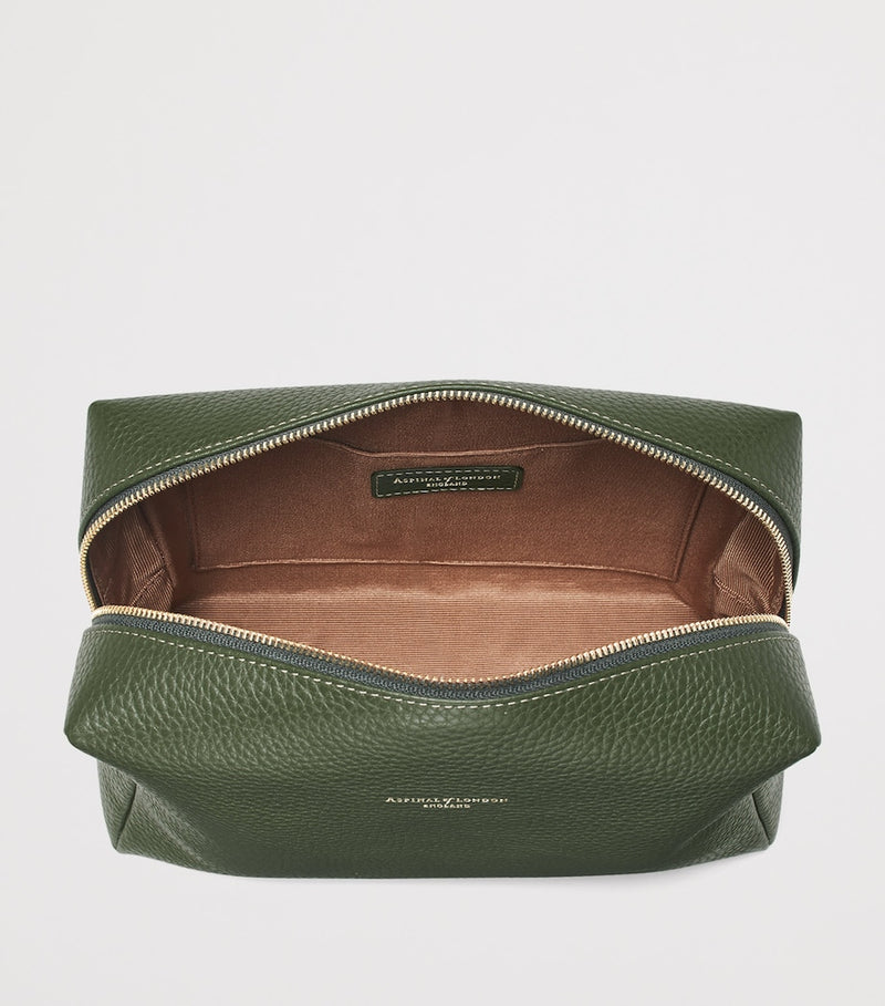 Aspinal of London large leather cosmetic case - British product