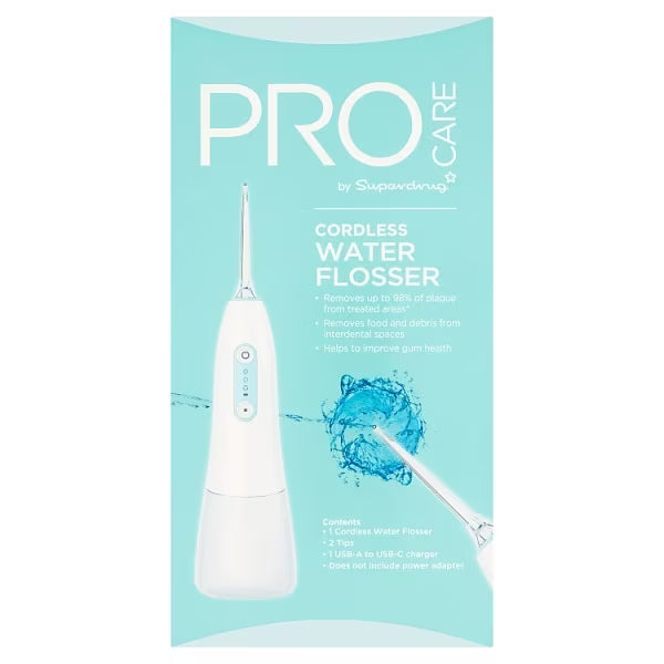 Superdrug ProCare Water Flosser Oral Care Device (British brand)