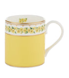 Halcyon Days shell garden floral mug (British brand)