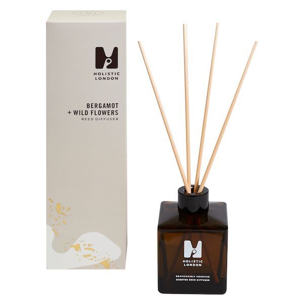 Holistic London Bergamot + Wild Flowers Reed Diffuser 170ml