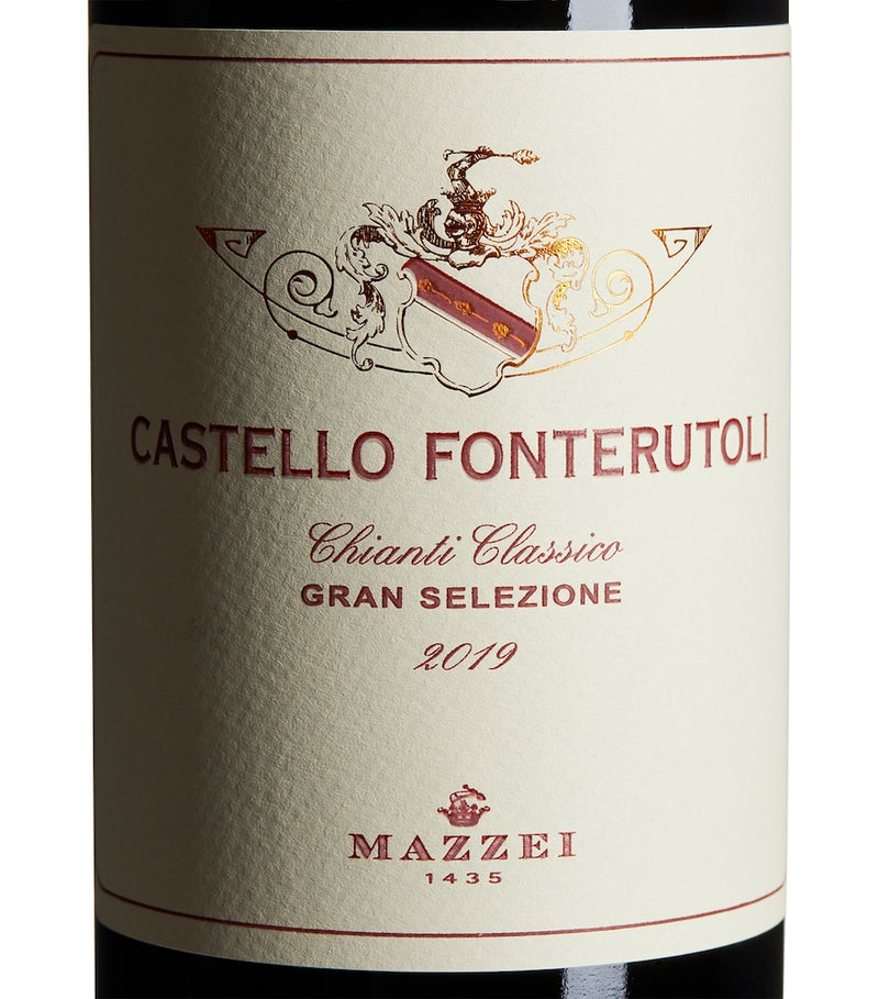 Fonterutoli Mazzei Gran Selezione red wine 75cl 2019 - British product
