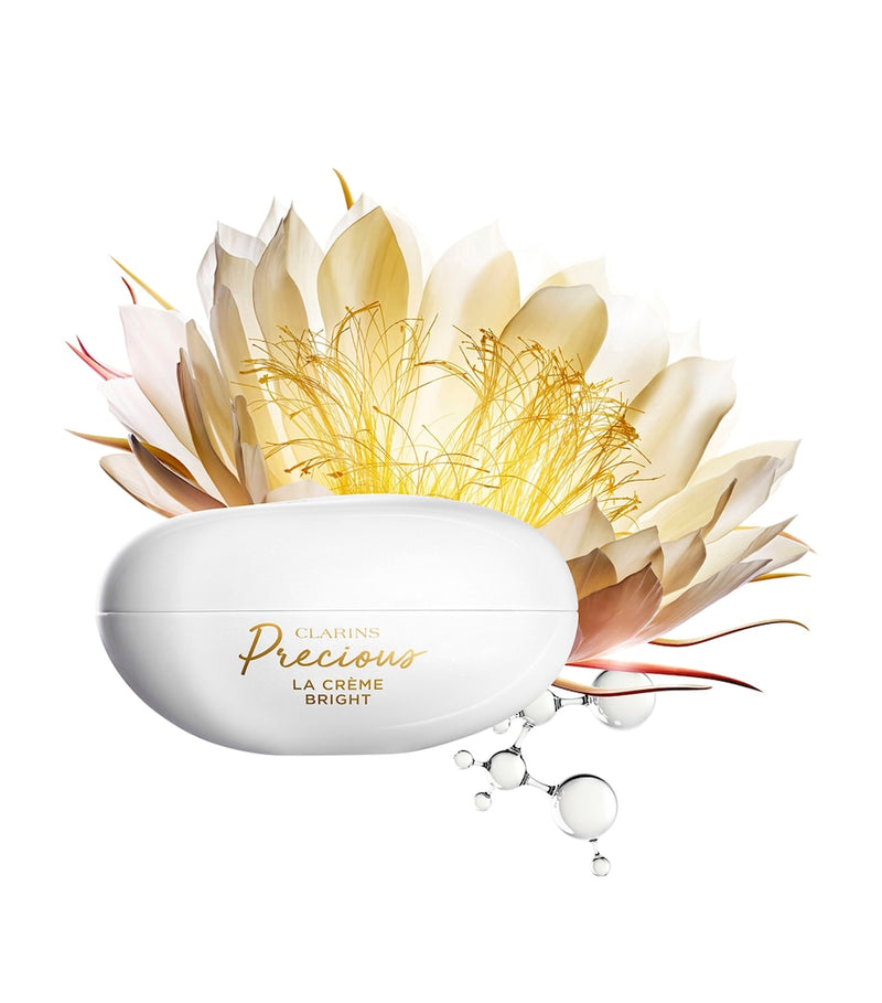 Clarins Precious La Crème Bright Moisturiser 50ml, imported from the UK