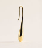 LIÉ STUDIO Evelyn earrings gold plated 5cm, imported from the UK