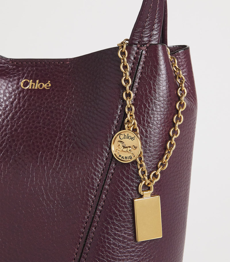 Chloé small leather Spin tote bag - British product