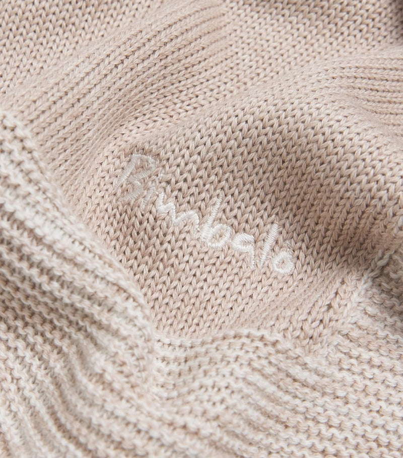 Bimbalo wool-blend blanket 60cm x 90cm (British brand)