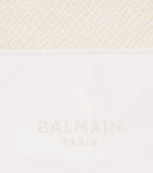 Balmain bomull monogram babyteppe - britisk produkt