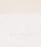 Balmain cotton monogram baby blanket - British product