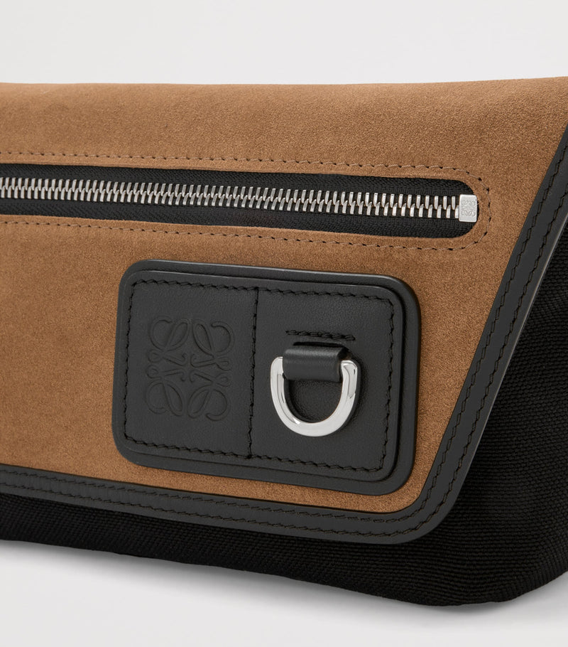 LOEWE Mini Flex messenger bag compact size, imported from the UK