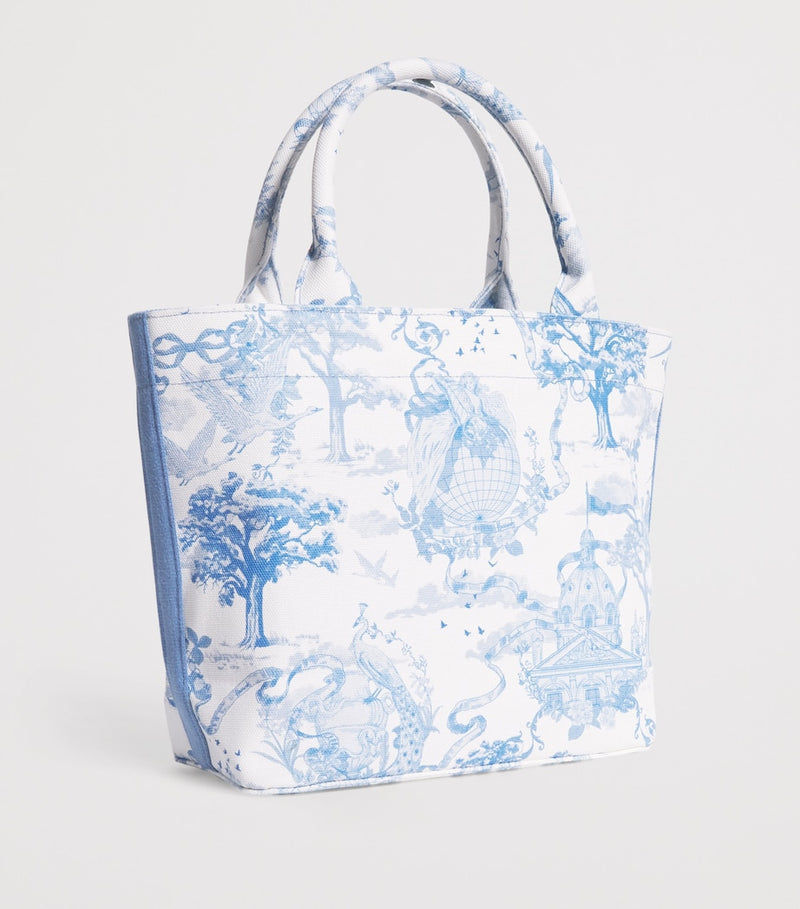Harrods small toile print tote bag - UK version