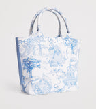 Harrods small toile print tote bag - UK version