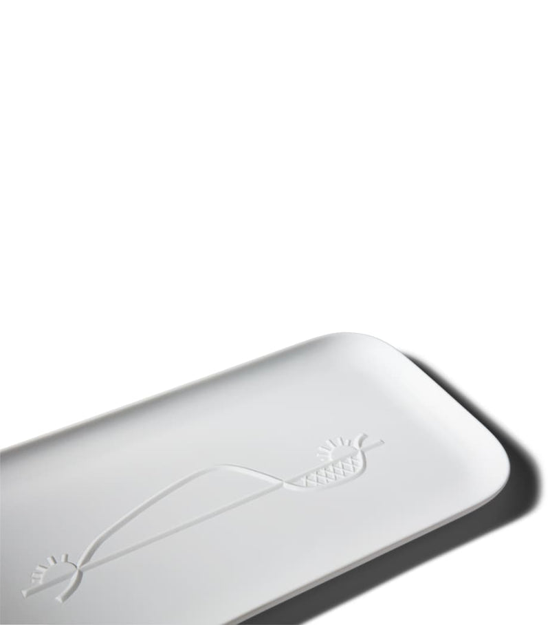 Cassina x Ginori 1735 porcelain tray with Le Corbusier Chandigarh design 34cm - British product
