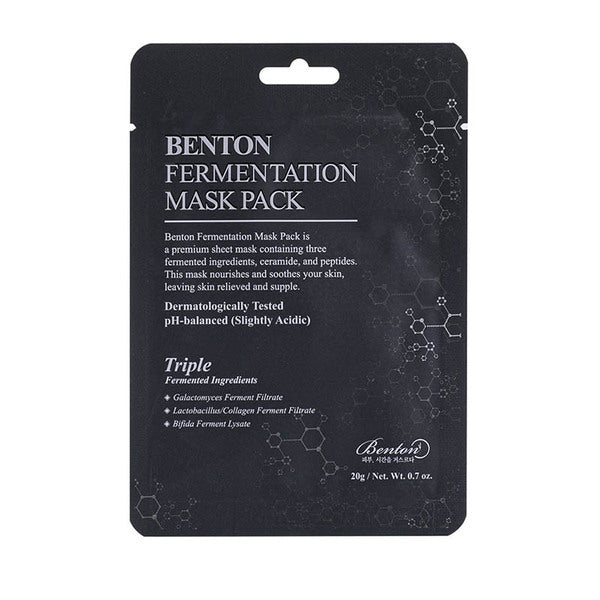 Benton Fermentation Sheet Mask Pack 20ml - British product