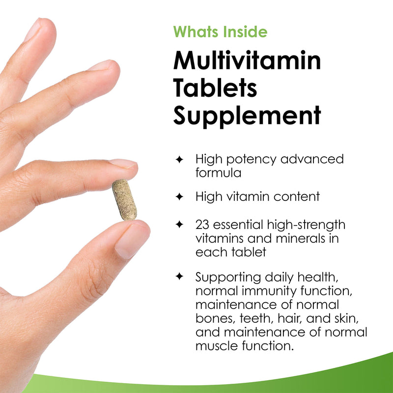 New Leaf multivitamin tablets 90 count, UK version