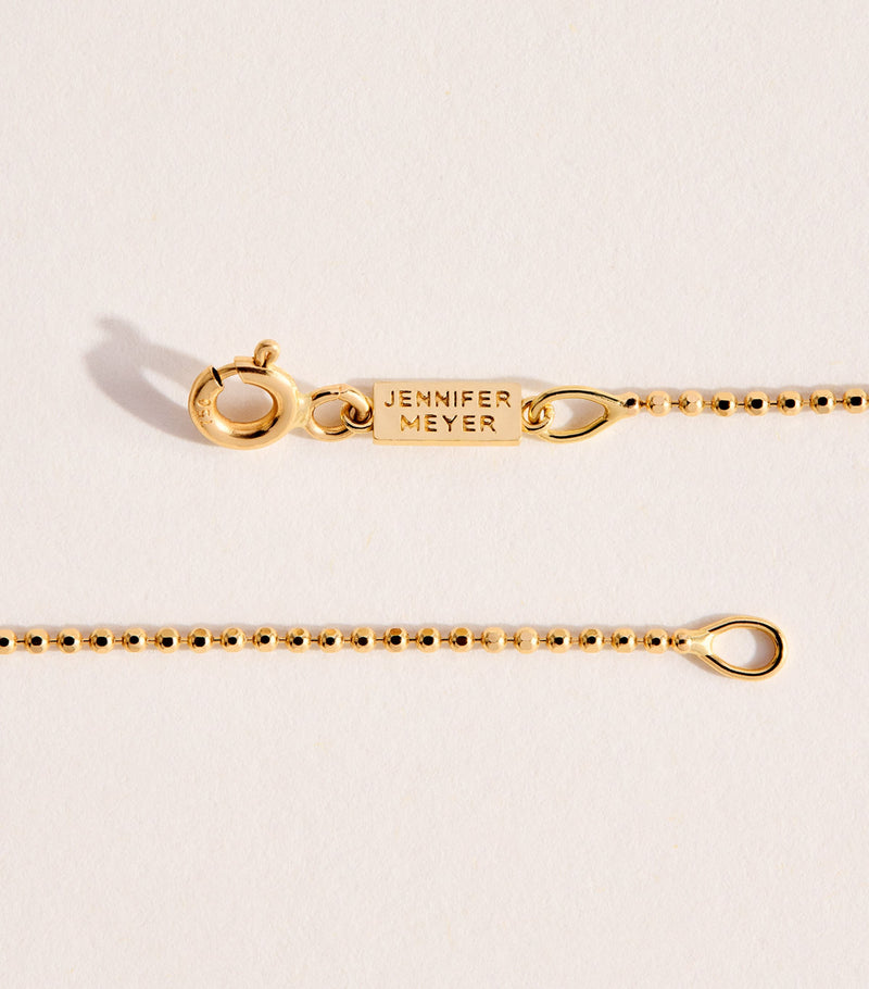 Jennifer Meyer hammered heart necklace (British brand)