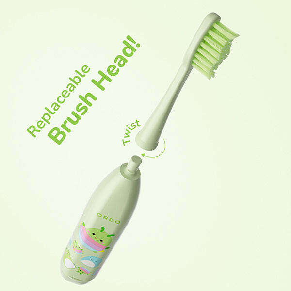 Ordo Sonic Kids Toothbrush Squishmallows Rutabaga, imported from the UK