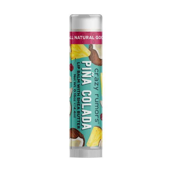 Crazy Rumors Pina Colada lip balm 4.5g, imported from the UK