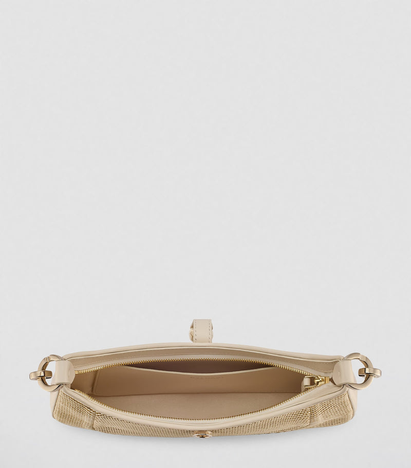 Bvlgari small chevron Serpenti Baia shoulder bag (British brand)