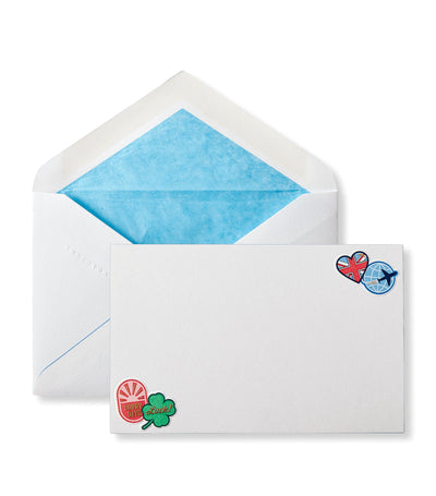 Harrods Smythson Animated Sticker Cards and Envelopes Stationery Cards Box of 10- Buy online at McGrocer