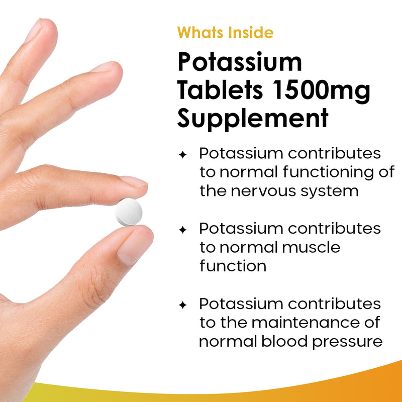 New Leaf Products potassium tablets 180 tablets (British brand)