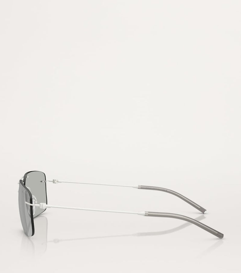 Moncler Steel sunglasses ME4003, imported from the UK