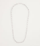 Astrid & Miyu infinity chain necklace recycled sterling silver, UK version