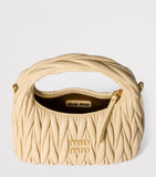 Miu Miu Wander bag in matelassé nappa leather (British brand)