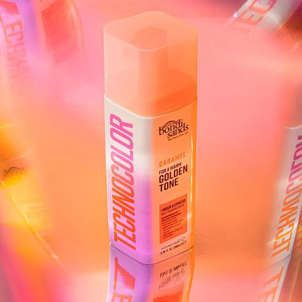 Technocolor Self Tanning Foam Caramel 200ml, imported from the UK