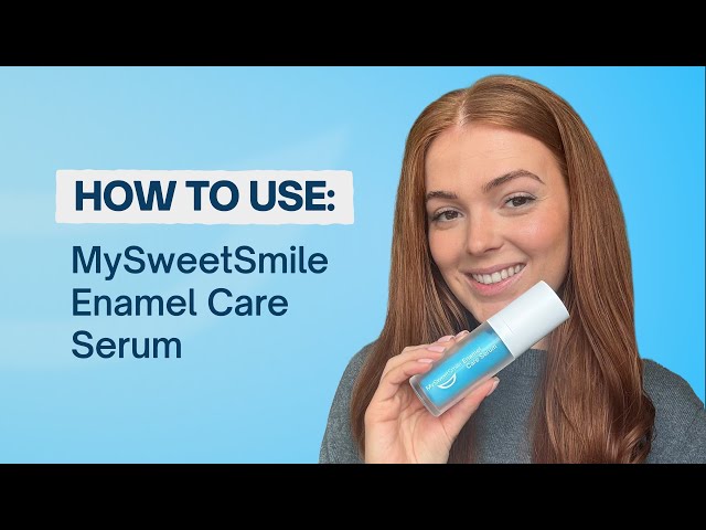 MySweetSmile Enamel Care Serum Mint 30ml, imported from the UK
