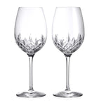Waterford Lismore Essence Goblet Wine Glasses set of 2 660ml (British brand)