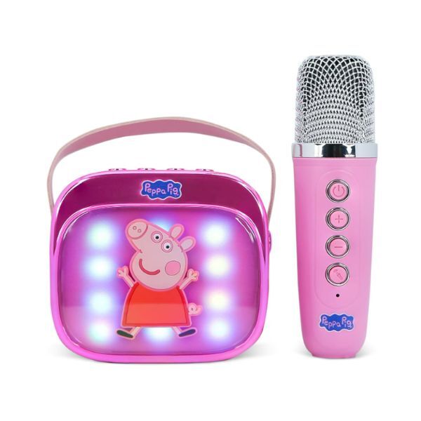 OTL Peppa Pig PopSing wireless karaoke speaker and microphone (British brand)