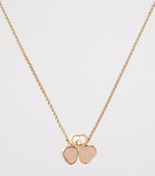 Chopard Happy Hearts rose gold diamond necklace, UK version