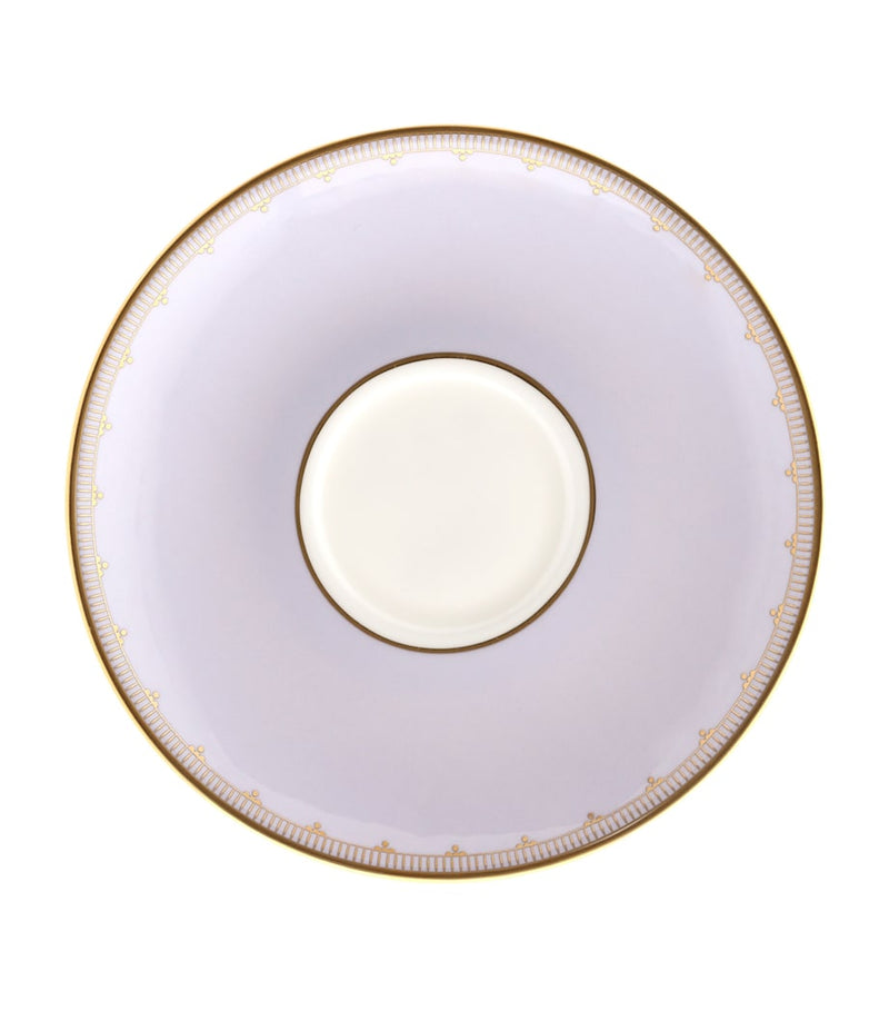 Halcyon Days Shell Garden Floral teacup and saucer, UK version
