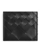 Bottega Veneta Intrecciato leather bifold wallet, imported from the UK