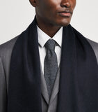 Giorgio Armani silk chevron tie 7cm - British product