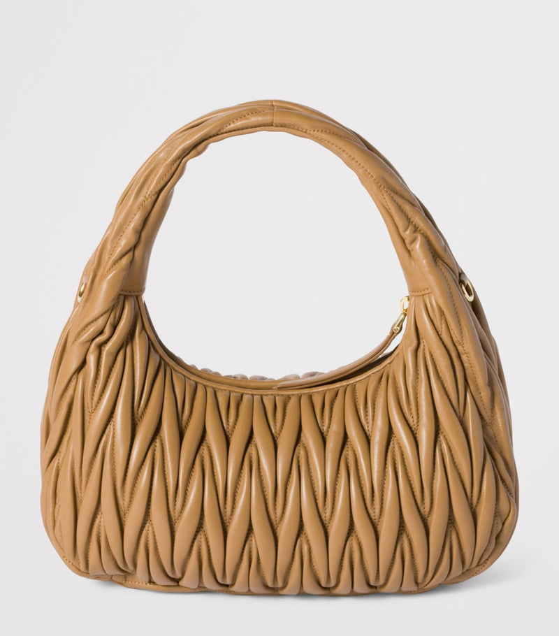 Miu Miu matelassé lambskin Wander top-handle bag, UK version