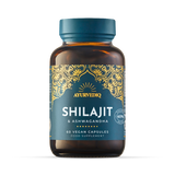 Holland & Barrett Ayurvediq Shilajit Extract & Organic Ashwagandha Capsules - 60 Vegan Capsules- Buy online at McGrocer