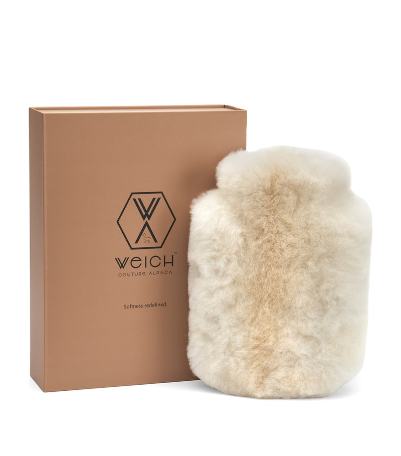 Weich Calmo alpaca hot water bottle 1.8L, UK version