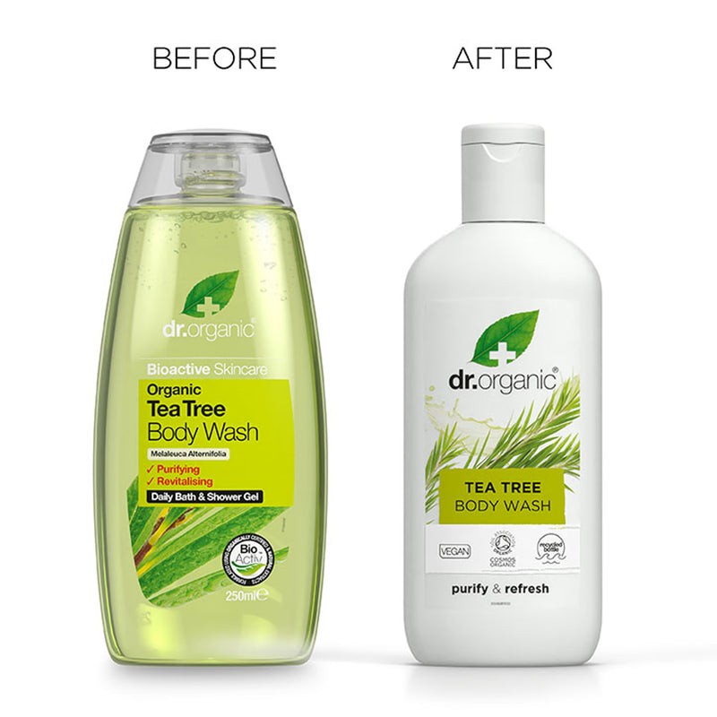 Dr Organic Tea Tree Body Wash 250ml - British product