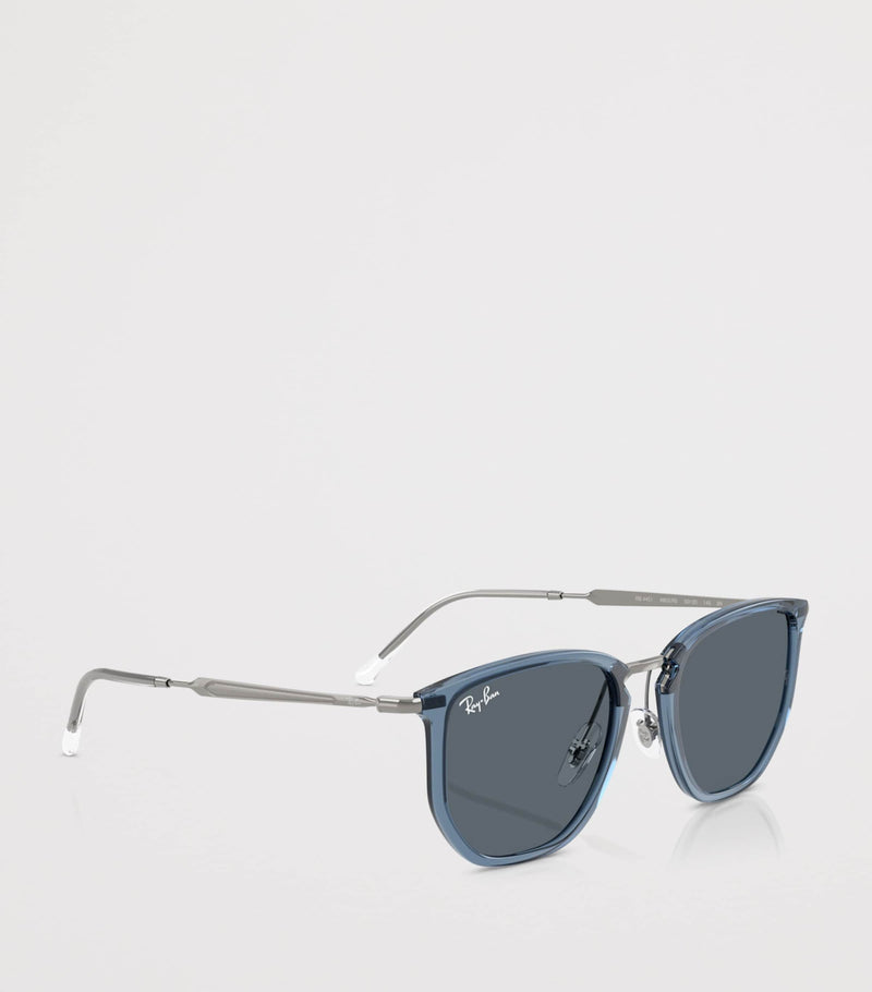 Ray-Ban square sunglasses, nylon frames, model RB4451 (British brand)
