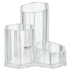 Studio London Brush Organiser Clear 12x12x13cm (British brand)