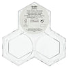 Studio London Brush Organiser Clear 12x12x13cm (British brand)