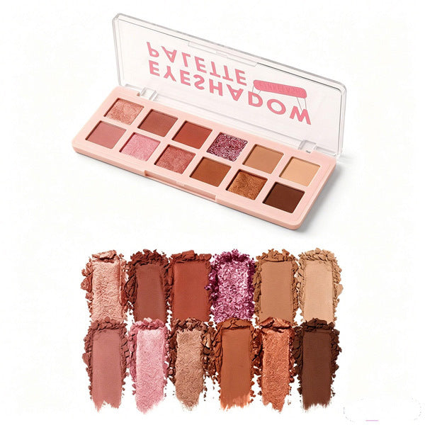 Livingandhome 12-shade eyeshadow palette 12g, imported from the UK